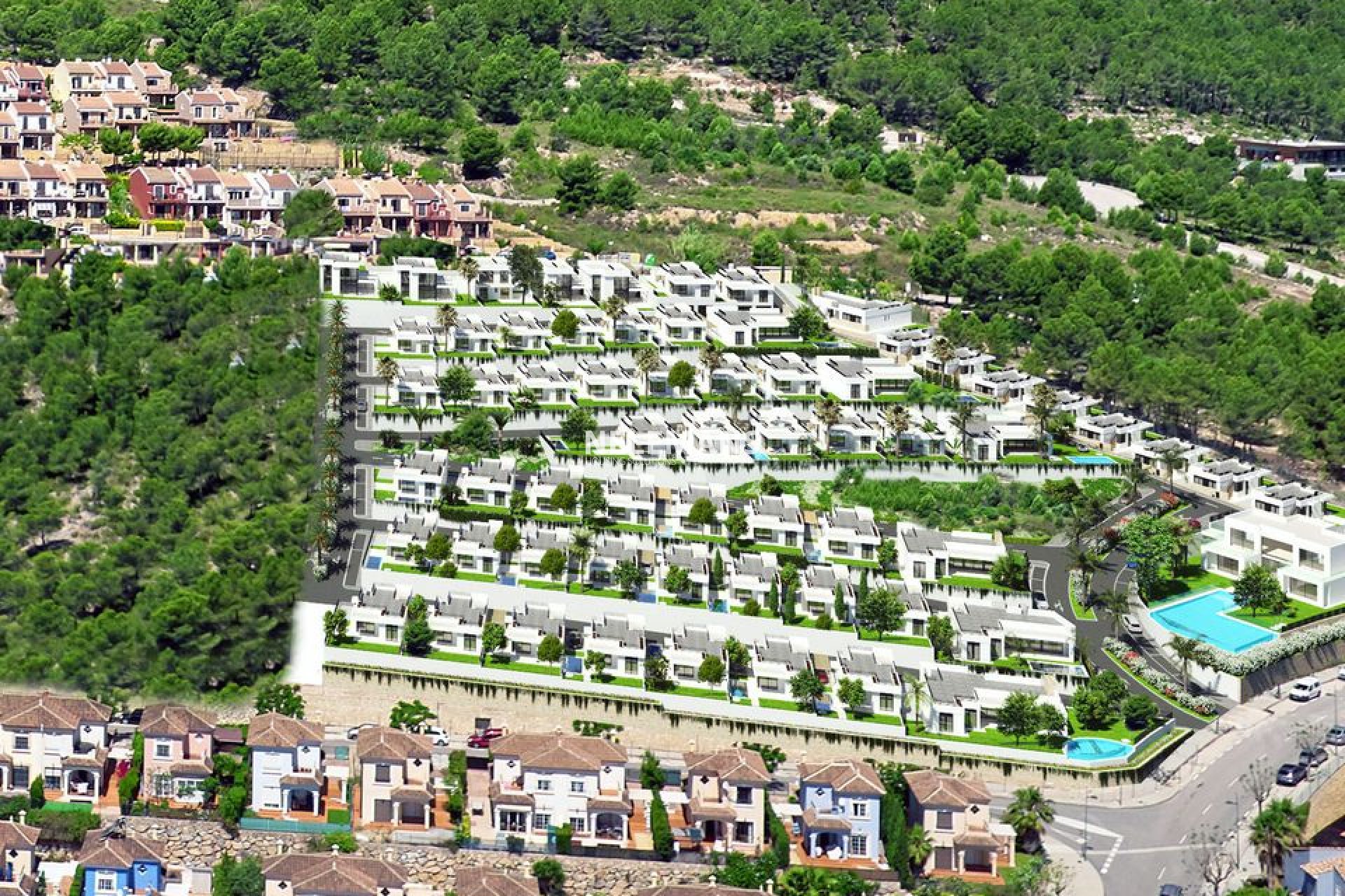 Neubau  - Detached Villa - Polop