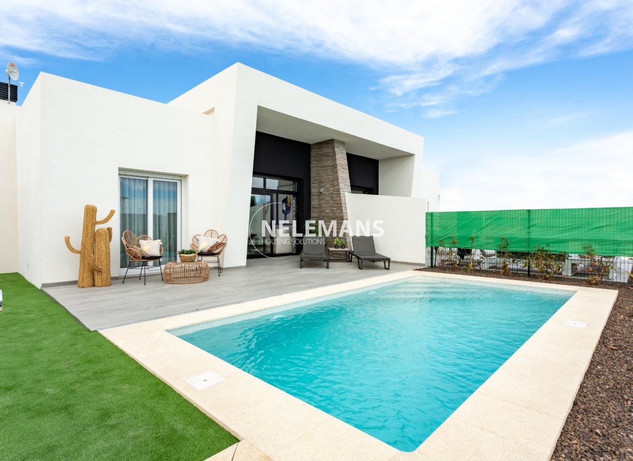 Nieuwbouw - Geschakelde woning - Algorfa - La Finca Golf