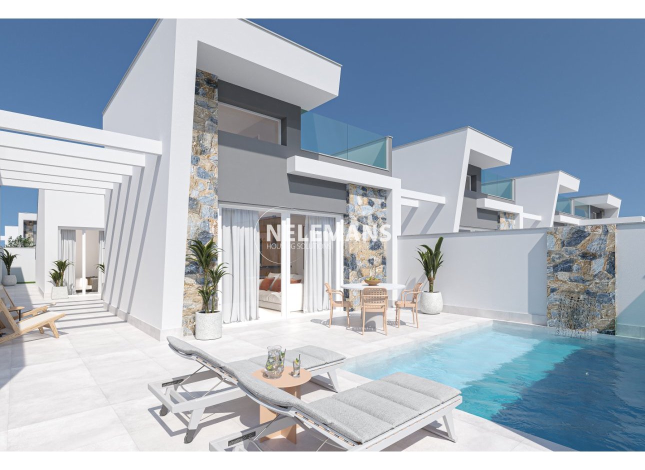 Nieuwbouw - Geschakelde woning - Los Alcazares - La Serena Golf