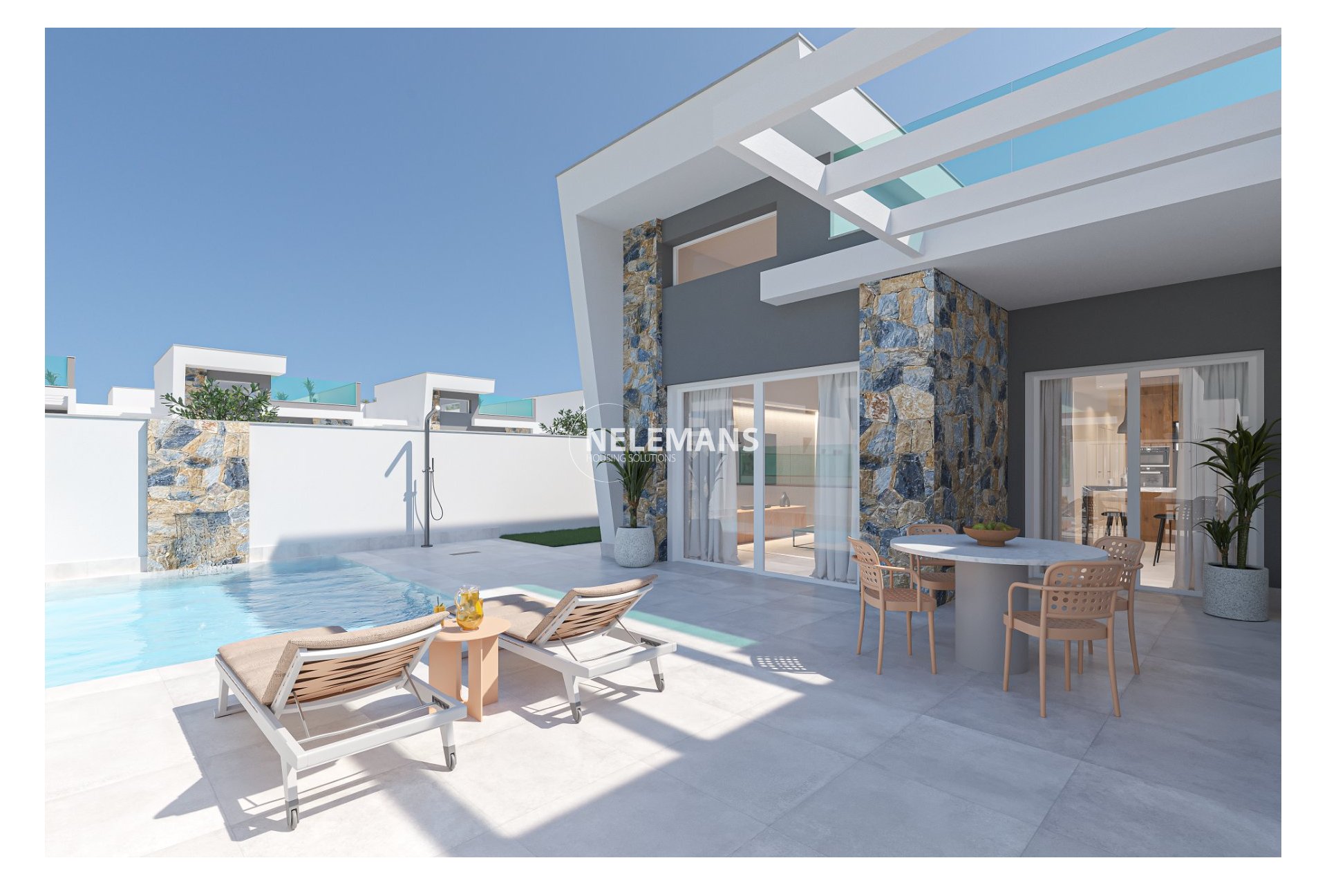 Nieuwbouw - Geschakelde woning - Los Alcazares - La Serena Golf