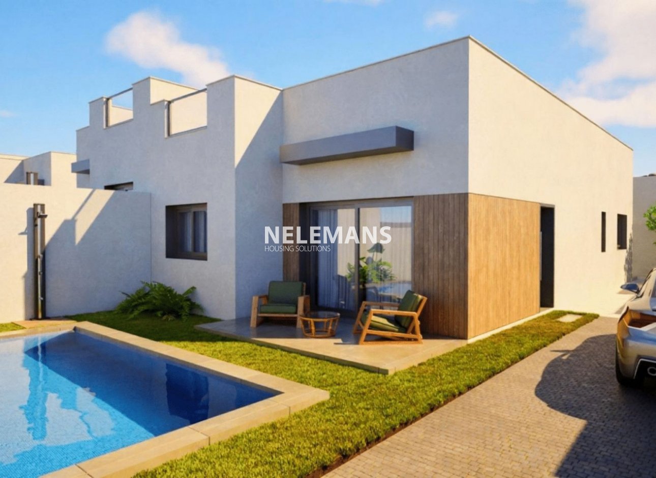 Nieuwbouw - Geschakelde woning - Mazarron - Mazarrón