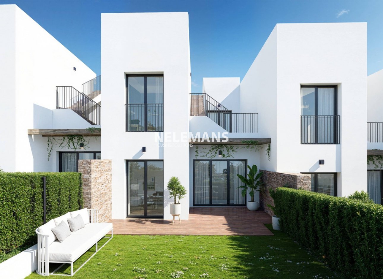 Nieuwbouw - Geschakelde woning - Monforte del Cid - Alenda Golf