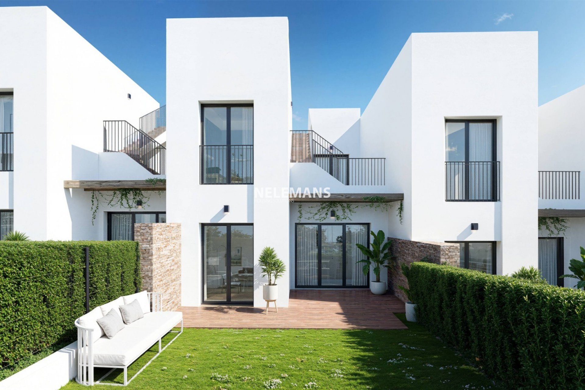 Nieuwbouw - Geschakelde woning - Monforte del Cid - Alenda Golf