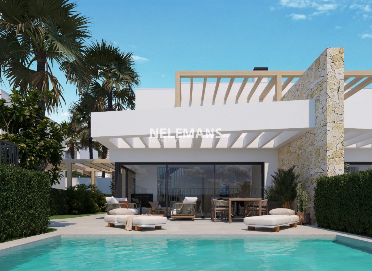 Nieuwbouw - Geschakelde woning - Monforte del Cid - Font del llop golf resort