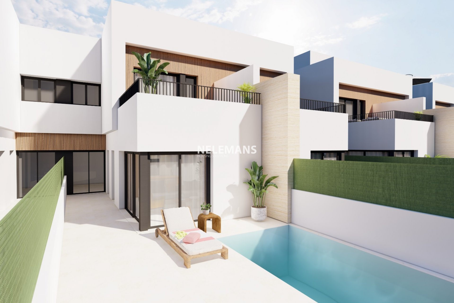 Nieuwbouw - Geschakelde woning - San Javier - Santiago de la Ribera