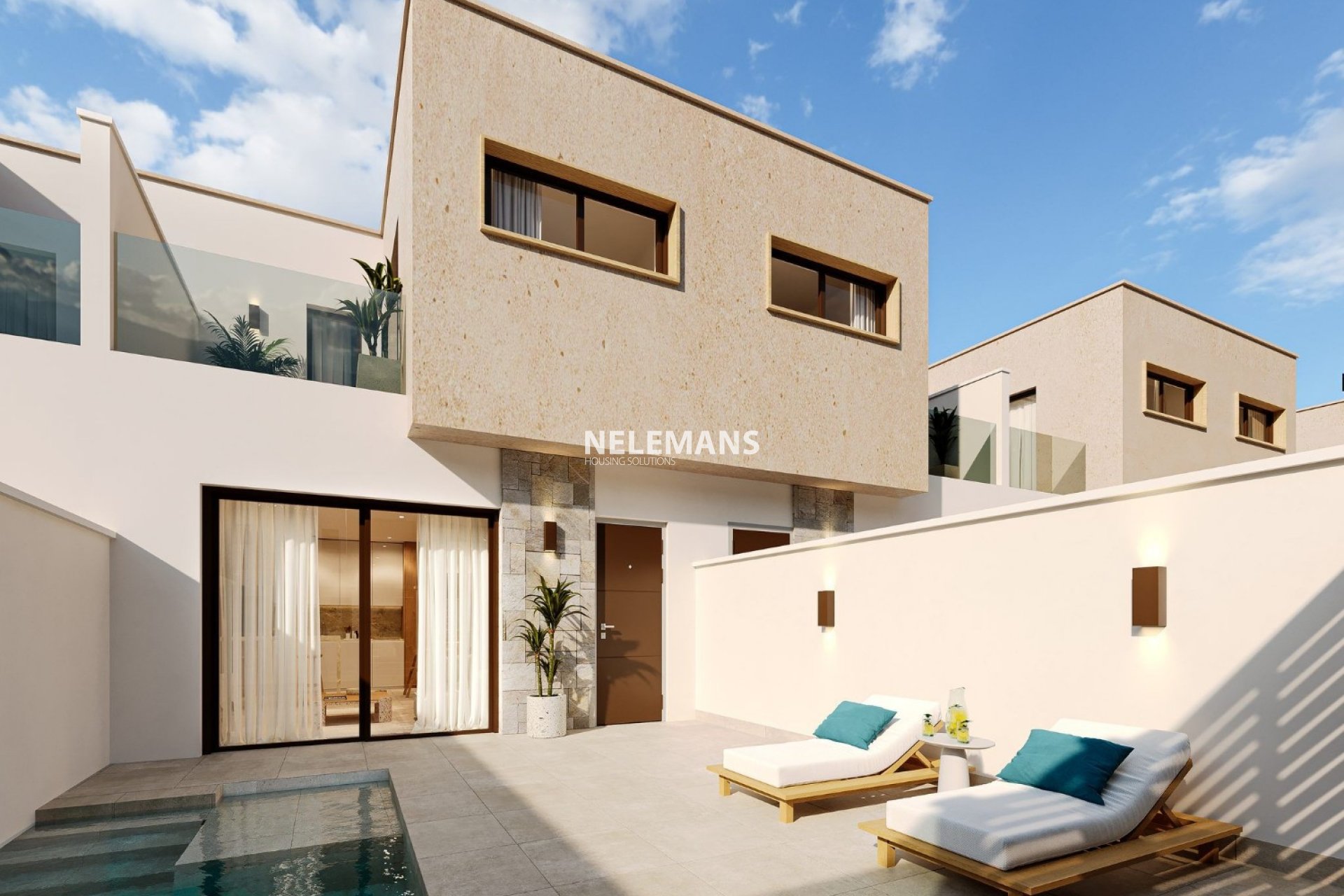 Nieuwbouw - Geschakelde woning - Torre Pacheco