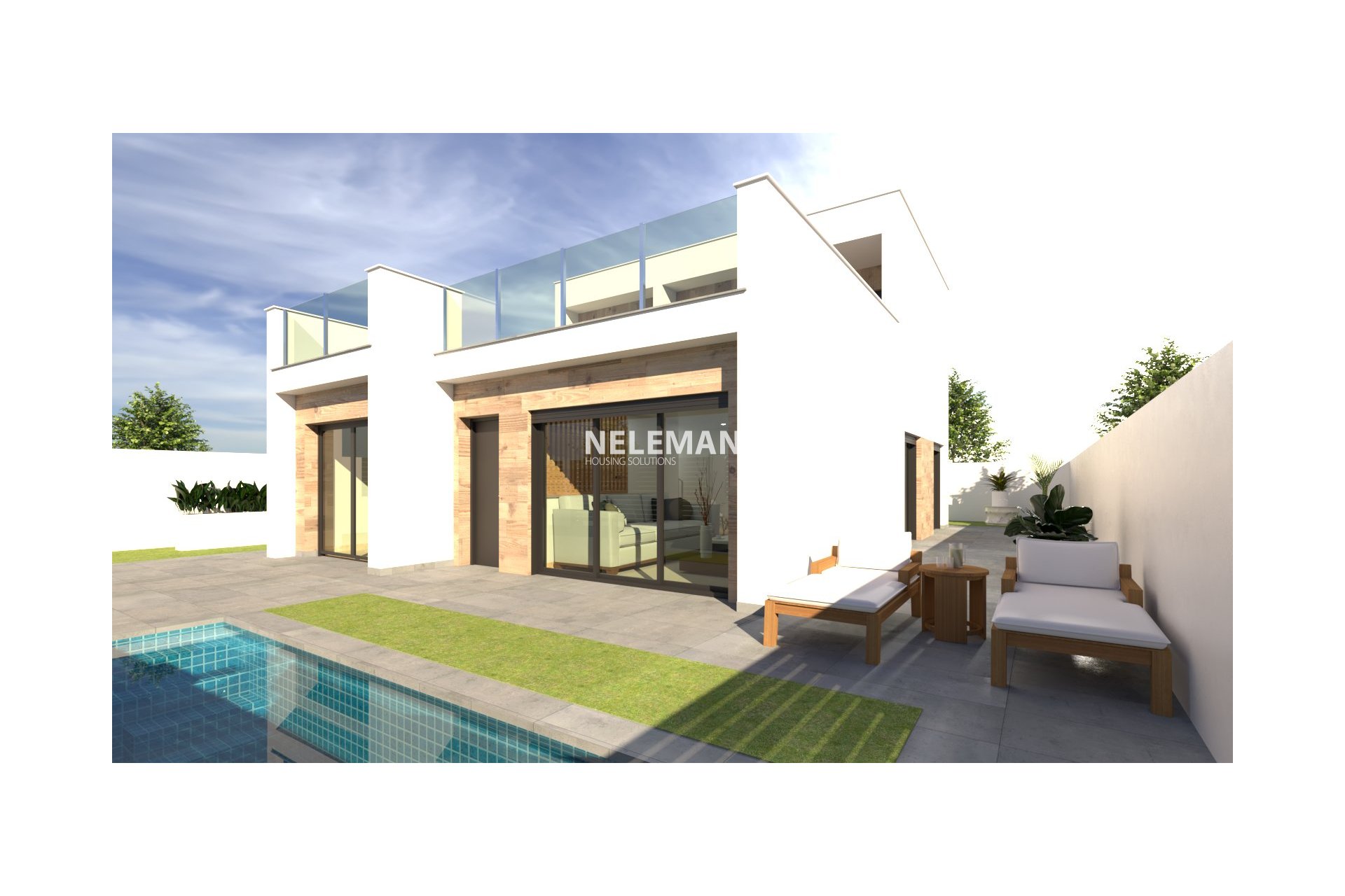 Nieuwbouw - Vrijstaande woning - Los Alcazares