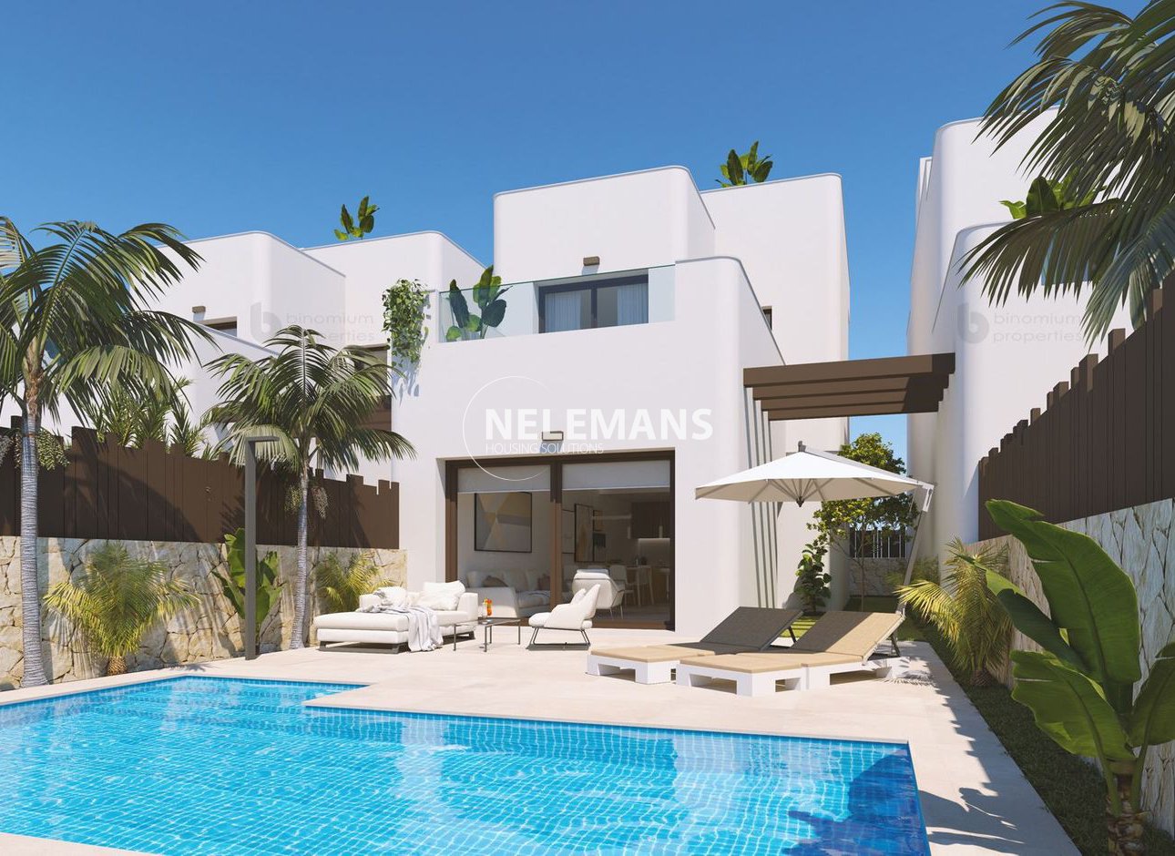 Nieuwbouw - Vrijstaande woning - Orihuela Costa - Mil Palmeras