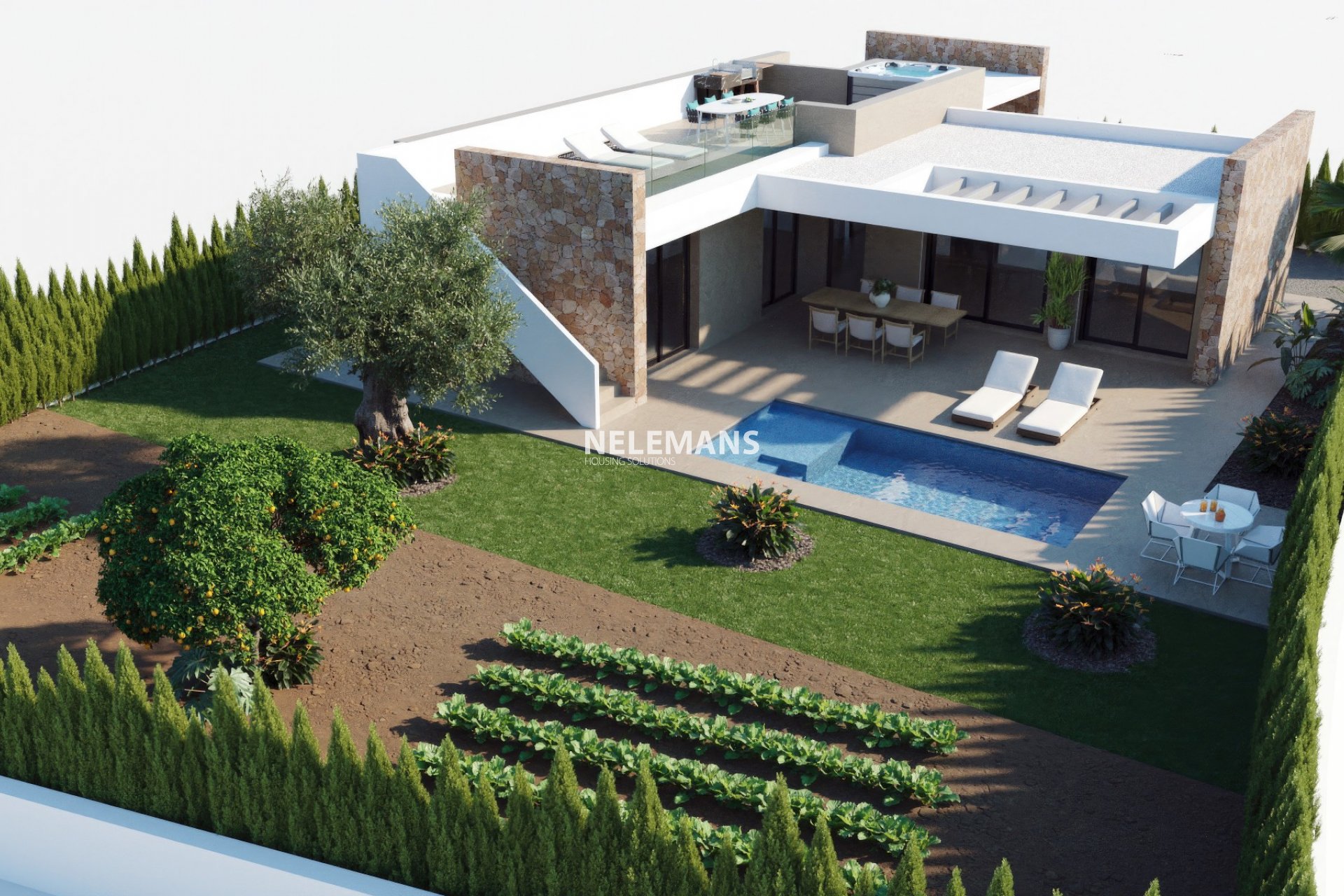 Nueva construcción  - Detached Villa - Fuente Álamo de Murcia