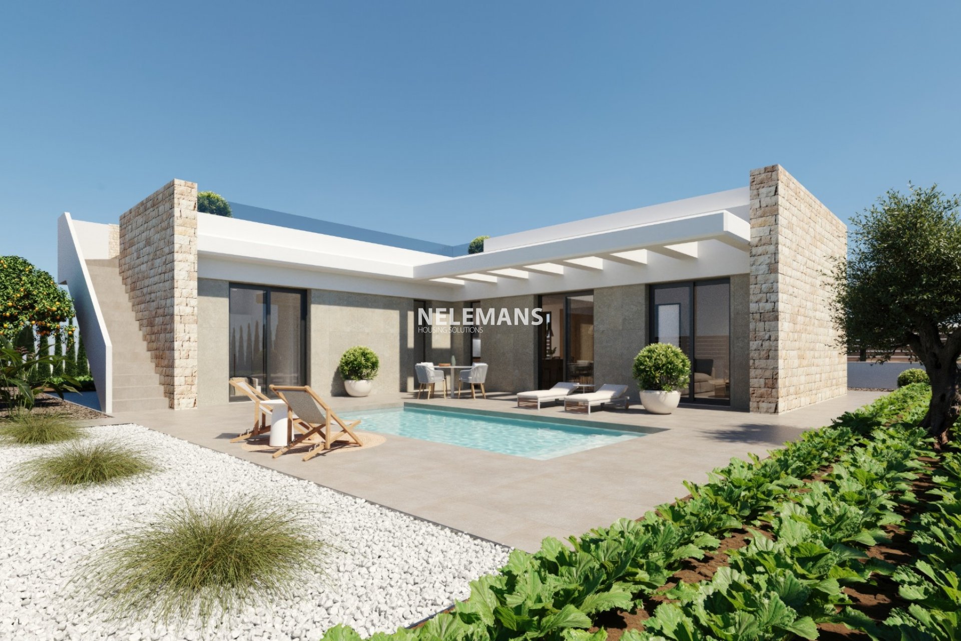 Nueva construcción  - Detached Villa - Fuente Álamo de Murcia