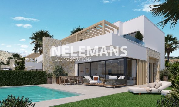 Semi Detached - Nueva construcción  - Monforte del Cid - Font del llop golf resort