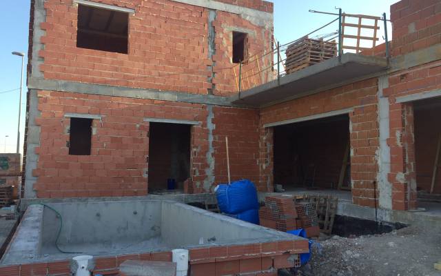 Nieuws: Update over de bouw van de villa van de fam: X in Daya Vieja