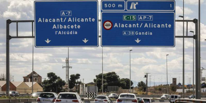 Nieuws: In 2020 einde tol op AP-7 tussen Alicante en Tarragona