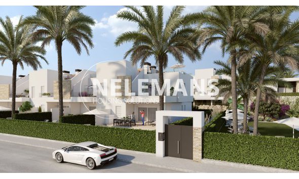 Appartementen met 2 sl.kmrs, 2 badkmrs met tuin of ruim dakterras  Algorfa Alicante