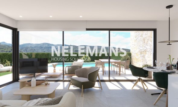 Nieuwbouw - Geschakelde woning - Monforte del Cid - Font del llop golf resort