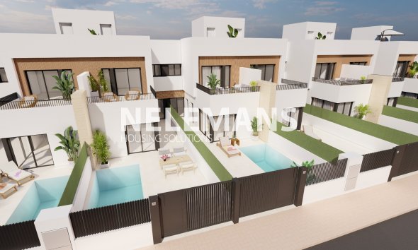 Nieuwbouw - Geschakelde woning - San Javier - Santiago de la Ribera