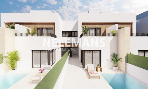Nieuwbouw - Geschakelde woning - San Javier - Santiago de la Ribera