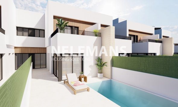Nieuwbouw - Geschakelde woning - San Javier - Santiago de la Ribera