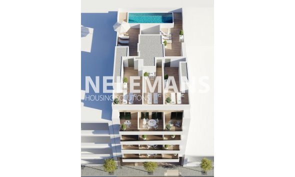 Nieuwbouw - Appartement - Torrevieja - Torrevieja - Centrum