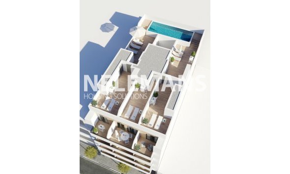 Nieuwbouw - Appartement - Torrevieja - Torrevieja - Centrum