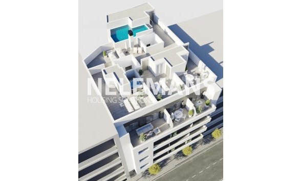Nieuwbouw - Appartement - Torrevieja - Torrevieja - Centrum