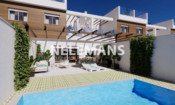 Nieuwbouw - Geschakelde woning - Los Alcazares - La Serena Golf