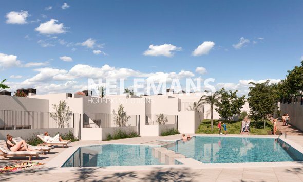 Nieuwbouw - Geschakelde woning - Monforte del Cid - Alenda Golf