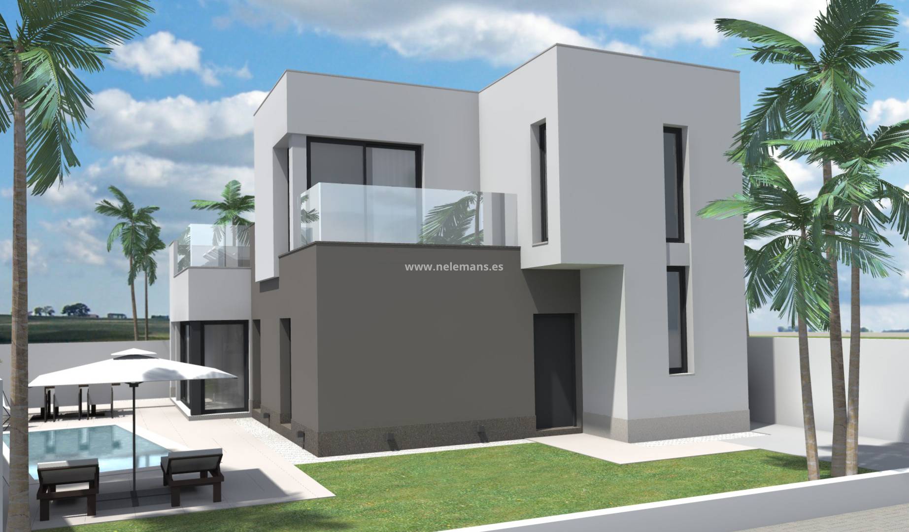 New Build - Detached Villa - Torrevieja - Aguas Nuevas